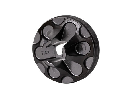 Rugged Suppressors FC006 Flash Hider Front Cap 7.62mm, Black Steel for Some Rugged Suppressors