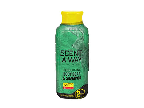 Scent-A-Way 07756 Max Green Soap Odor Eliminator Odorless Scent Vegetable Proteins 24 oz Liquid
