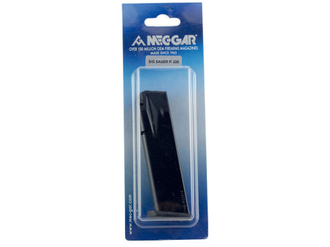 Mec-Gar MGP22618AFC Sig P226 18rd 9mm Luger, Blued w/Anti-Friction Coating Carbon Steel