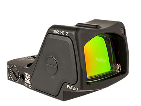Trijicon 3200002 RMR HD Matte Black 1 x 0.89" x 0.67" 3.25 MOA Red Dot/55 MOA Circle Multi Reticle