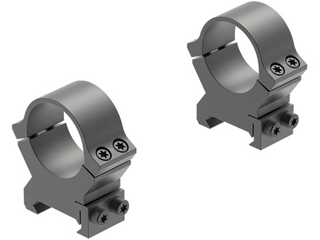 Leupold 174082 PRW2 Cross-Slot Matte Black 1" High