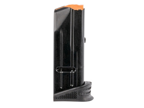 FN 20100377 509 Compact 10rd Extended Floorplate 9mm Luger Black Steel