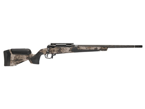 Savage Arms 32733 110 UltraLite Pro Full Size 308 Win 3+1 20" Carbon Fiber Barrel, Savage Western Camo Accufit V2 Synthetic Stock, Right Hand