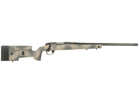 Bergara Rifles B14S371CF B-14 HMR Carbon Wilderness 308 Win 5+1 Cap 20" Carbon Fiber Wrapped Barrel, Woodland Camo Molded with Mini-Chassis Stock, Right Hand