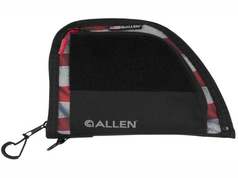 Allen 1127 Victory Taper Case Single Red/White/Blue Holds 2 Handguns