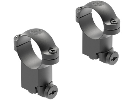 Leupold 49944 Ringmounts Matte Black Ruger M77 1" Super High