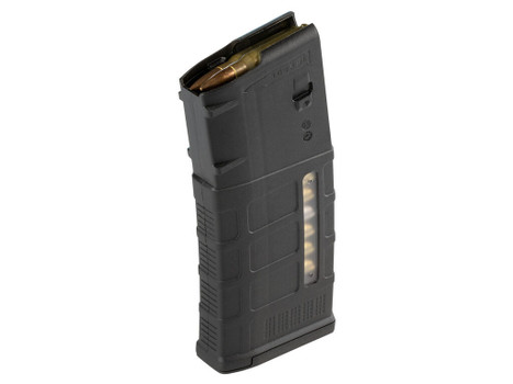 Magpul MAG577BLK PMAG GEN M3 25rd Detachable w/Capacity Window 308 Win/7.62x51mm NATO Fits AR-10/M110/SR25 Black Polymer