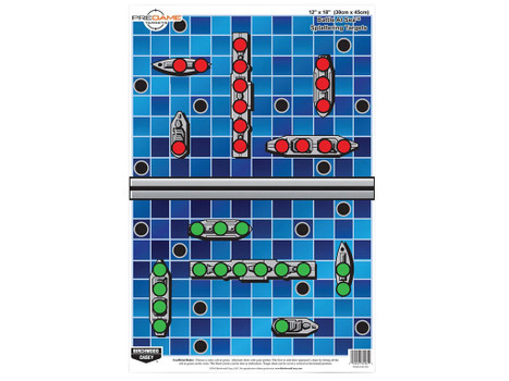 Birchwood Casey 35560 Pregame Self-Adhesive Paper Universal Blue Battle at Sea 8 Per Pkg