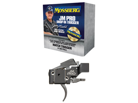 Mossberg 96010 JM Pro Adjustable Match AR Drop-In Trigger, Fits AR15s & AR10s w/.154" Trigger & Hammer Pin Holes, Factory-Set 4 Pound Pull Weight