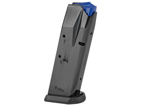 Mec-Gar MGCZCOMP10B CZ 10rd 9mm Luger Fits CZ P-01/75 Compact/PCR Blued Carbon Steel