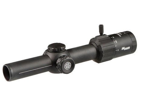 Sig Sauer Electro-Optics SOTM61001 Tango-MSR LPVO (SFP) Black 1-6x24mm 30mm Tube Illuminated BDC6 Reticle Features Throw Lever