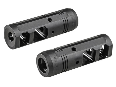 SureFire PROCOMP762 ProComp Muzzle Brake Black Nitride Steel with 5/8"-24 tpi Threads & 2.70" OAL for 7.62mm AR-10