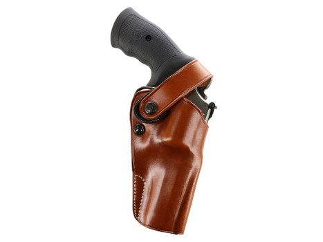 Galco DAO186 DAO OWB Tan Leather Belt Slide Fits Ruger Alaskan Right Hand