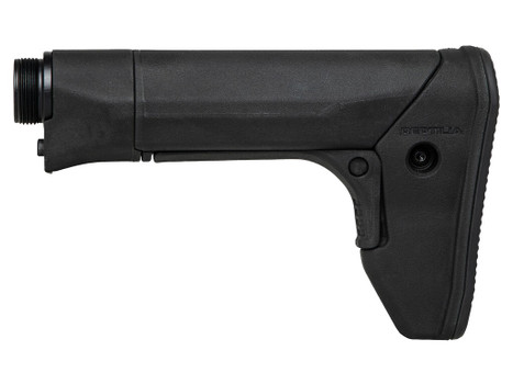 Reptilia LLC 100141 RECC E Carbine Stock Black Glass-Filled Nylon Polymer Fits SR-15/M4/AR-15