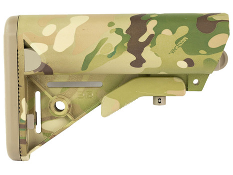 B5 Systems SOP1078 Enhanced SOPMOD Multi-Cam Synthetic for AR-Platform with Mil-Spec Receiver Extension (Tube Not Included)