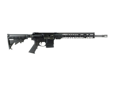 Faxon Firearms FXSPT55616HBAR13 Sport 5.56 NATO 10+1 16" Black Nitride HBAR Threaded Barrel, Black Aluminum Receiver w/Picatinny Rail, M-LOK Handguard, M4 Style Black Polymer Stock, Black Polymer Gri