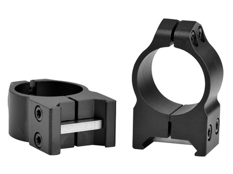 Warne 201M Vertical Rings Maxima Matte Black 1" Medium 0 MOA