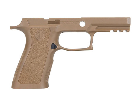 Sig Sauer GRIPMODXCA943MCOY P320 Grip Module X-Series Carry (Medium Size Module), 9mm Luger/40 S&W/357 Sig, Coyote Polymer, Fits Sig P320 (3.90" & 4.70")