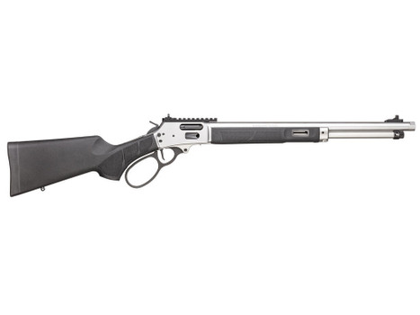 Smith & Wesson 13814 1854 45 Long Colt 9+1 19.25" Stainless Threaded Barrel, Picatinny Rail Stainless Steel Receiver, M-LOK Forend, Fixed Black Synthetic Stock