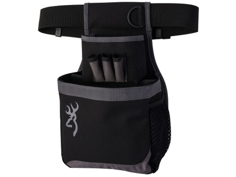 Browning 121062692 Flash Shell Pouch Gray Nylon 1 box Shotgun Belt Mount Adjustable