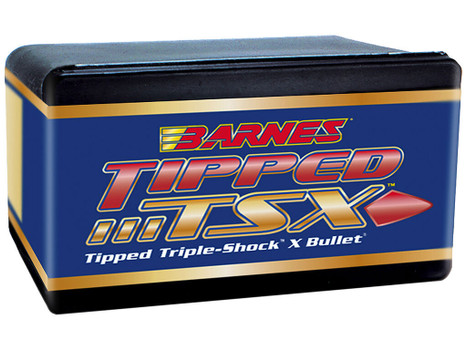 Barnes Bullets 30242 Tipped TSX 6.5Creedmoor 120gr Boat Tail 50/Box