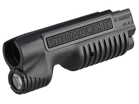 Streamlight 69600 TL-Racker Matte Black Nylon, Mossberg 500/590 Shotgun, 1,000 Lumens White LED Bulb, 283 Meters Beam