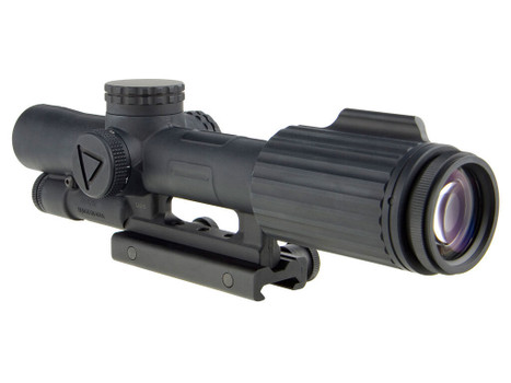 Trijicon 1600002 VCOG Black Hardcoat Anodized 1-6x 24mm LED Illuminated Red Horseshoe Dot w/Crosshair 223 55gr Reticle