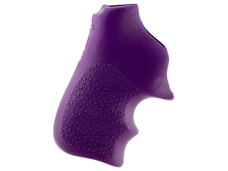 Hogue 78026 Tamer Cushion Purple Rubber Grip with Finger Grooves for Ruger LCR, LCRx