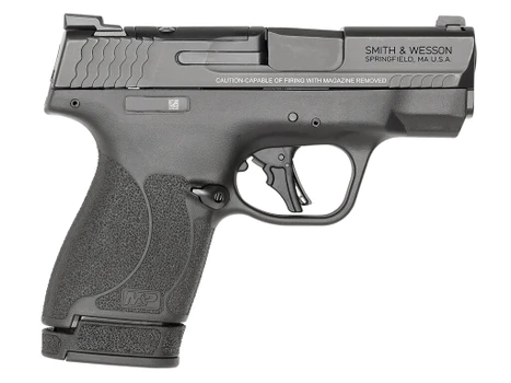 Smith & Wesson 13534 M&P Shield Plus Optic Ready Compact 9mm Luger 10+1/13+1 3.10", Black, Optic Cut Slide, Polymer Frame, Tritium Sights (NO Thumb Safety)