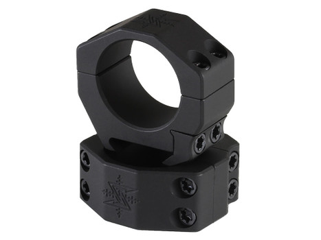 Seekins Precision 0010620016 Scope Rings Matte Black 30mm Extra High