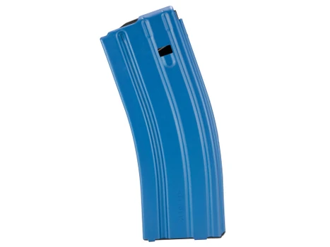 DuraMag 3023005175CPD Speed 30rd 223 Rem/300 Blackout/5.56x45mm NATO for AR-15 Blue Aluminum w/ Black Follower Detachable