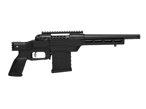 Savage Arms 57800 110 PCS 300 Blackout 10+1 10.50" Matte Black Carbon Steel/ Black Rubber Grips Left Hand