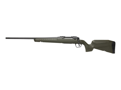 Savage Arms 32080 Axis 2 270 Win 4+1 22" Matte Black Sporter Barrel, Matte Black Drilled & Tapped Steel Receiver, Fixed Green Synthetic Stock, Left Hand