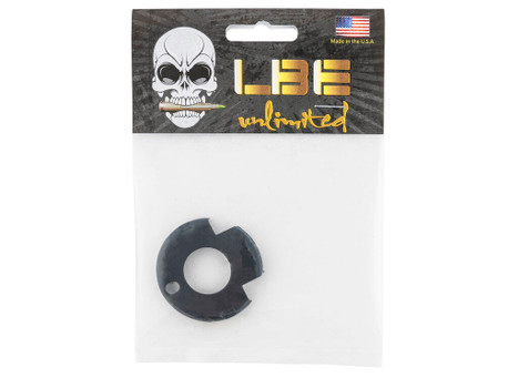LBE Unlimited ARHCR Handguard Cap Round W/M4 Cuts AR-Platform Black Steel
