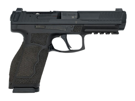 Langdon Tactical Tech VP9A1FHPRDMWC HK VP9A1F Full Size Frame 9mm Luger 17+1 4.53" Black Nitride Polygonal Rifled Barrel, Black Nitride Optic Ready/Serrated Slide, Black Polymer Frame w/Picatinny Rai