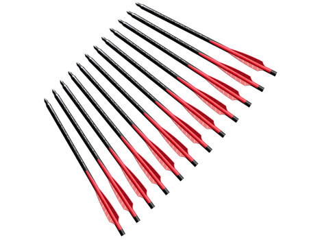 Barnett Outdoors BAR50038 3 Fletch Hyperbolt 7" 12 Pack
