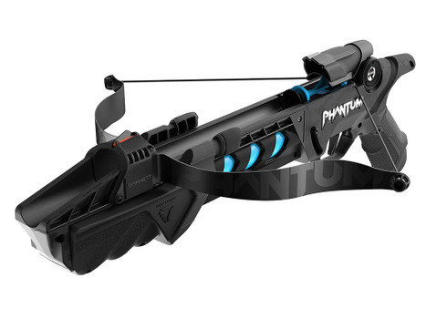 Barnett Outdoors BAR50024 Phantum Toy Crossbow Compact Black/Blue Includes Practice Target