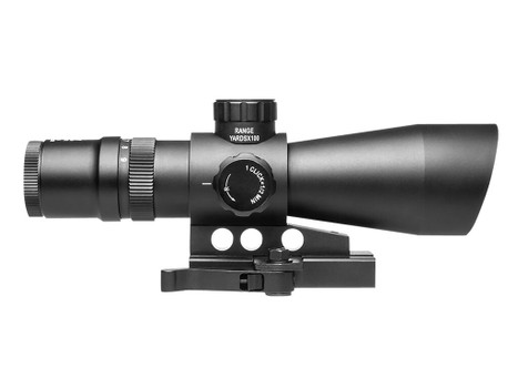 NcStar STM3942GV2 Mark III Tactical Gen 2 Black Hardcoat Anodized 3-9x42mm Mil-Dot Reticle