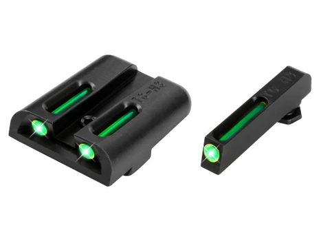 TruGlo TG131XT TFO Green/Tritium/Fiber Optic Front Sight-Green/Tritium/Fiber Optic Rear Sight Springfield Armory XD
