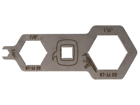 Q LLC TOOLMULTIHB Honey Badger Multi-Tool Silver Stainless Steel