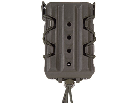 High Speed Gear 162R01OD X2R Taco V2 Mag Pouch Double, OD Green Polymer, Belt Clip/MOLLE U-Mount, Compatible w/ AR/AK Rifle Mags