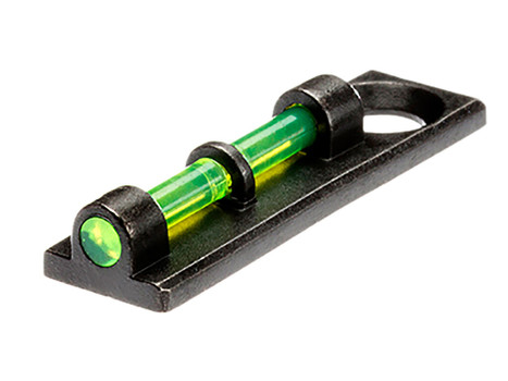 HiViz FL2005G Flame Bead Replacement Front Sight Black | Green Fiber Optic Front Sight Universal Threads