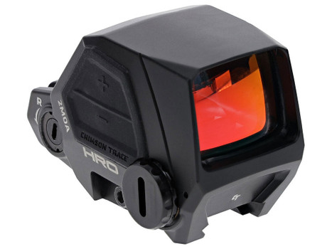 Crimson Trace 0101810 HRO Black Anodized 1x36.50mm 2 MOA Red Dot Reticle
