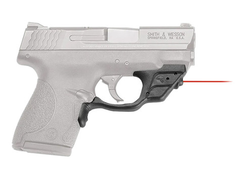 Crimson Trace 0135601 Laserguard S&W M&P Shield/Shield M2.0, Red Laser Black Polymer