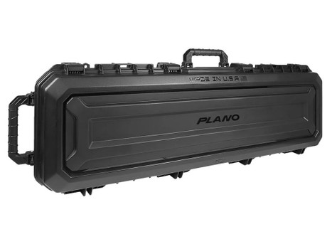 Plano PLA118521 All Weather Double Gun Case Black Polymer Foam Padding