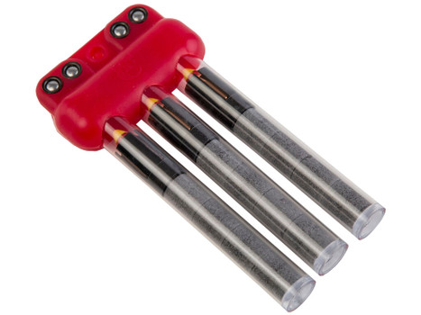 Thompson Center Arms, LLC 9053R U-View Flex Loader 50Cal Red/Clear Plastic