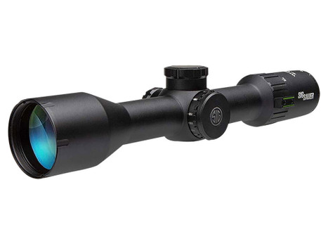 Sig Sauer Electro-Optics SOW63114 Whiskey6 Black 3-18x 44mm 30mm Tube Quadplex Reticle Features Locking Turrets
