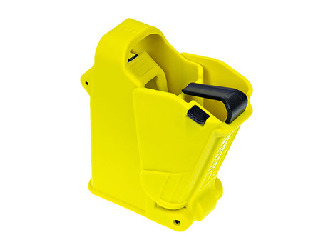 Maglula UP60L UpLULA Loader & Unloader Double & Single Stack Style made of Polymer with Lemon Finish for 9mm Luger, 45 ACP Pistols