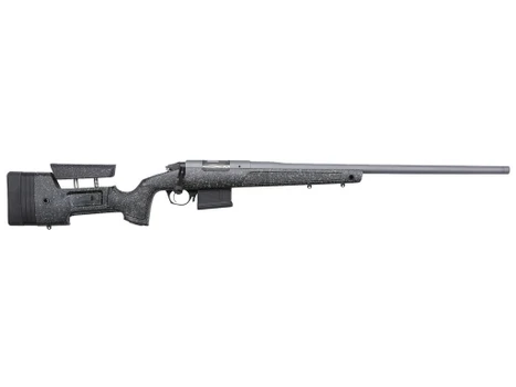 Bergara Rifles BPR2065PRC Premier HMR Pro 6.5 PRC 2+1 26" Threaded Barrel, Tactical Gray Cerakote, Black with Gray Fleck Stock