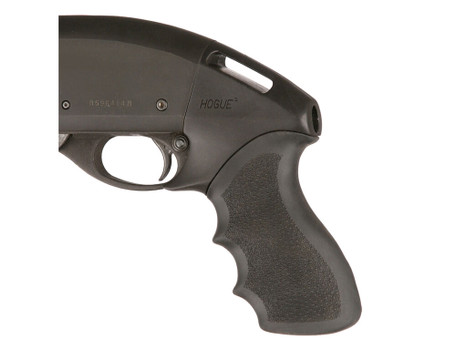 Hogue 08714 Tamer Black Rubber Pistol Grip with Finger Grooves for Remington 870